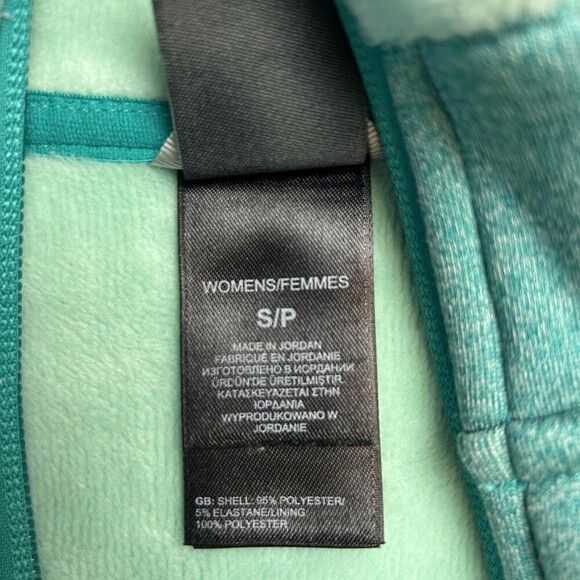 The North Face Jacket Women's Size S/P Agave Soft Shell Full Zip Green C656 - Picture 6 of 11